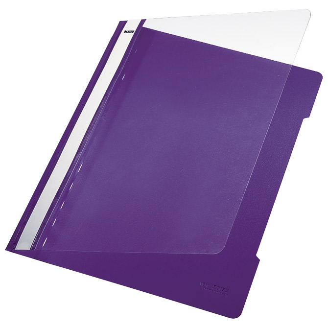 Fascikl mehanika euro pvc A4 Leitz 41910165 ljubičasti Fascikl mehanika euro pvc A4 Leitz 41910165 ljubičasti