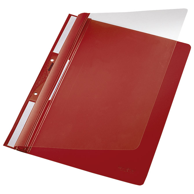 Fascikl mehanika euro s 2rupe pvc A4 Leitz 41900025 crveni Fascikl mehanika euro s 2rupe pvc A4 Leitz 41900025 crveni