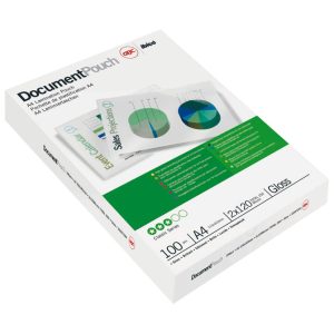Folija za plastificiranje 80my A4 sjajna pk100 GBC IB585036