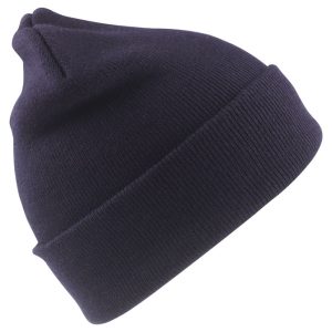 Kapa zimska Woolly tamnoplava