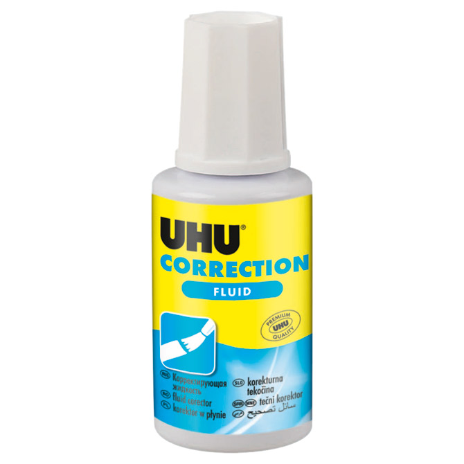 Korektor bočica 20ml solvent UHU L0181781 Korektor bočica 20ml solvent UHU L0181781