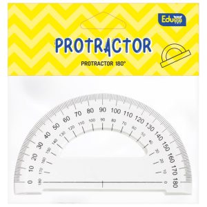 Kutomjer 180° pvc 9,2 cm Educa blister