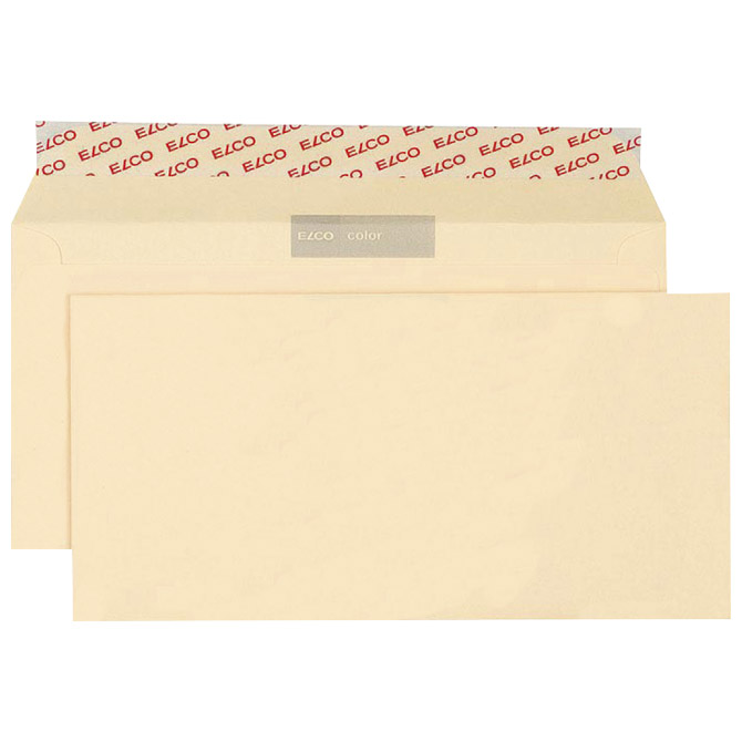 Kuverte u boji 11x23cm strip pk25 Elco bež Kuverte u boji 11x23cm strip pk25 Elco bež