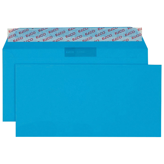 Kuverte u boji 11x23cm strip pk25 Elco plave Kuverte u boji 11x23cm strip pk25 Elco plave