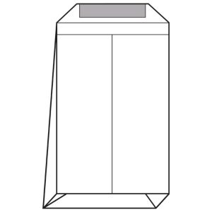 Kuverte - vrećice E4-BB strip križno dno pk250 Lipa Mill 12242