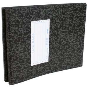 Mapa Data 9609 za papir 234 mmx12" Orbi 9609 marmorirana crna