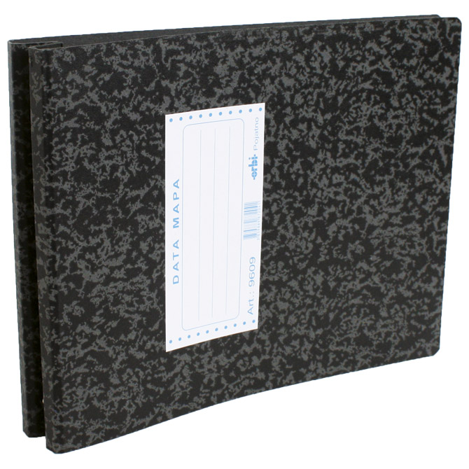 Mapa Data 9609 za papir 234 mmx12" Orbi 9609 marmorirana crna Mapa Data 9609 za papir 234 mmx12" Orbi 9609 marmorirana crna