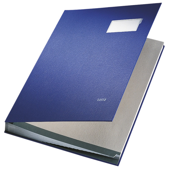 Mapa potpisna s prozorom Leitz 57000135 plava Mapa potpisna s prozorom Leitz 57000135 plava