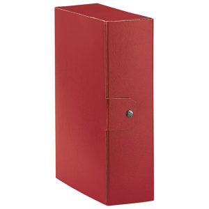 Mapa s gumbom hrbat-100 mm A4 Eurobox Esselte C3016/390330160 crvena