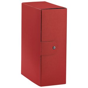 Mapa s gumbom hrbat-120 mm A4 Eurobox Esselte C3216/390332160 crvena