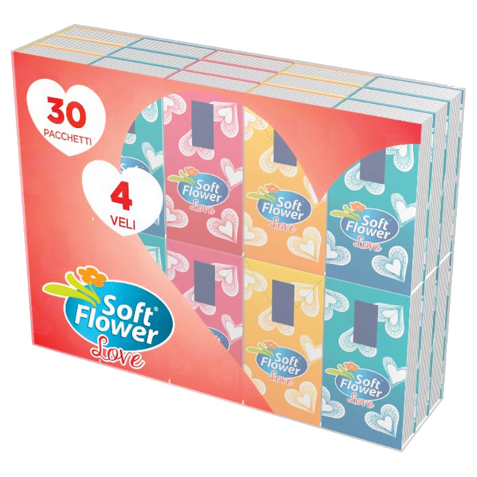 Maramice papirnate četveroslojne pk30 Cloudsoft Veneta Maramice papirnate četveroslojne pk30 Cloudsoft Cartindustria Veneta