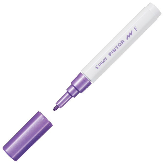 Marker 1 mm Pintor Pilot SW-PT-F-MV metalik ljubičasti Marker 1 mm Pintor Pilot SW-PT-F-MV metalik ljubičasti
