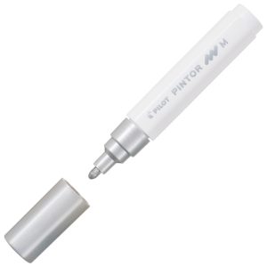 Marker 2 mm Pintor Pilot SW-PT-M-S metalik srebrni
