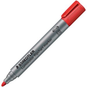 Marker Flipchart 2 mm Lumocolor Staedtler 356-2 crveni