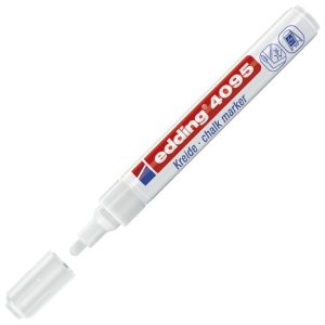 Marker-kreda za staklo 2-3 mm Edding 4095 bijeli