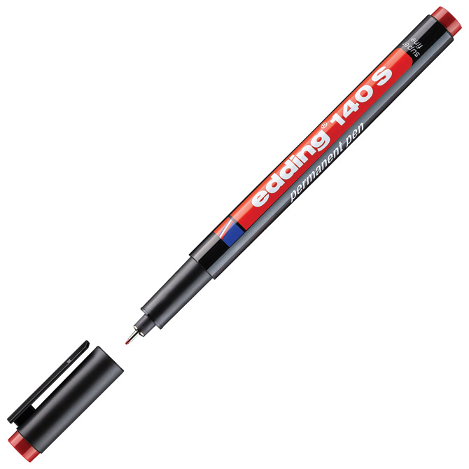 Marker OHP permanentni 0,3 mm Edding 140 S crveni Marker OHP permanentni 0,3 mm Edding 140 S crveni
