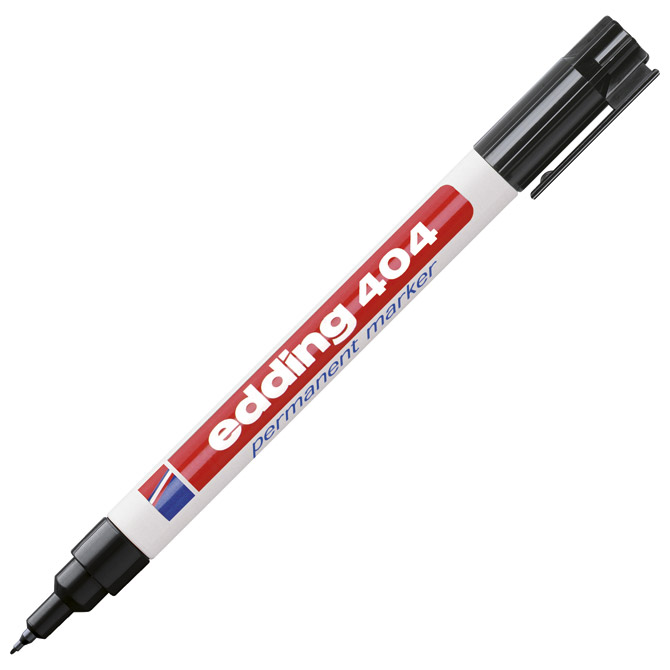 Marker permanentni 0,75mm Edding 404 crni Marker permanentni 0,75 mm Edding 404 crni