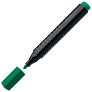 Marker permanentni 1-3 mm okrugli vrh Grip 2001 Faber-Castell 150463 zeleni