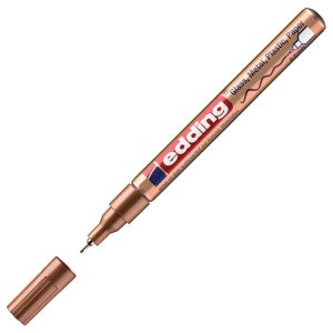 Marker permanentni lakirajući 0,8 mm Edding 780 brončani