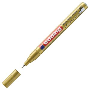 Marker permanentni lakirajući 0,8 mm Edding 780 zlatni