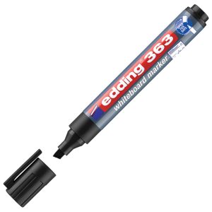 Marker za bijelu ploču 1-5 mm Edding 363 crni