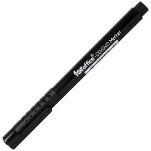 Marker za CD/DVD 1 mm FORoffice crni