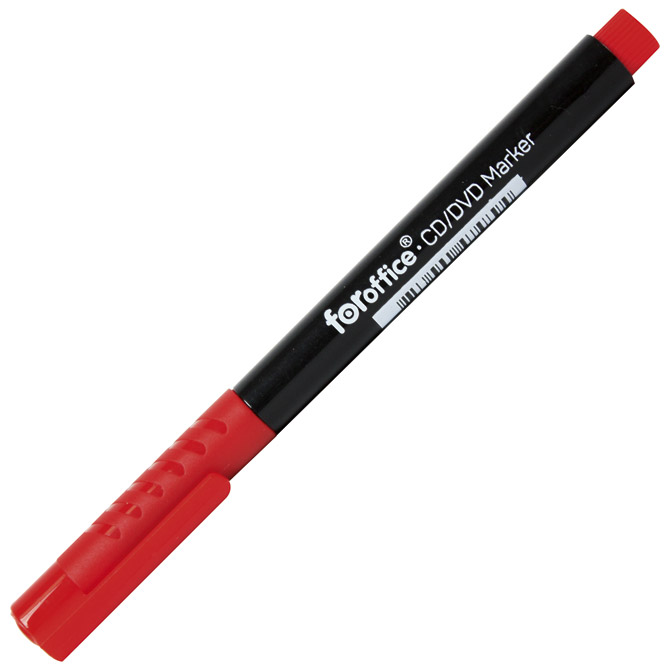 Marker za CD/DVD 1 mm FORoffice crveni Marker za CD/DVD 1 mm FORoffice crveni