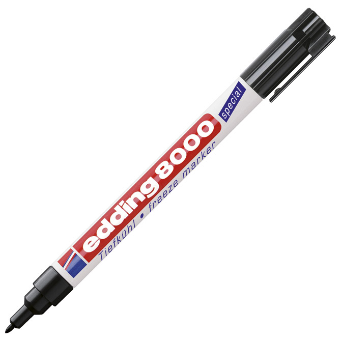 Marker za smrznutu ambalažu Edding 8000 crni Marker za smrznutu ambalažu Edding 8000 crni