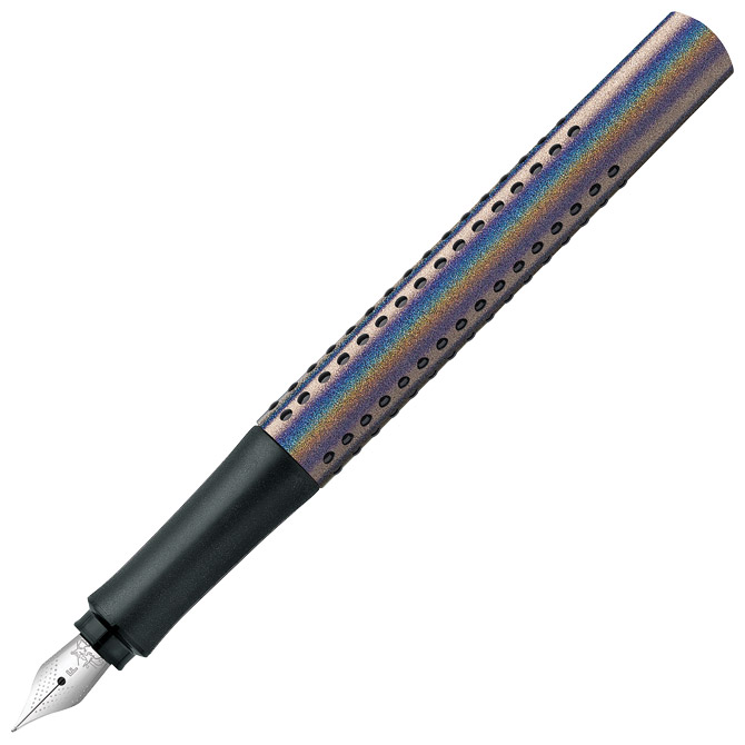 Nalivpero Grip 2011 (F) Glam Faber-Castell 140843 biserno srebrna Nalivpero Grip 2011 (F) Glam Faber-Castell 140843 biserno srebrna