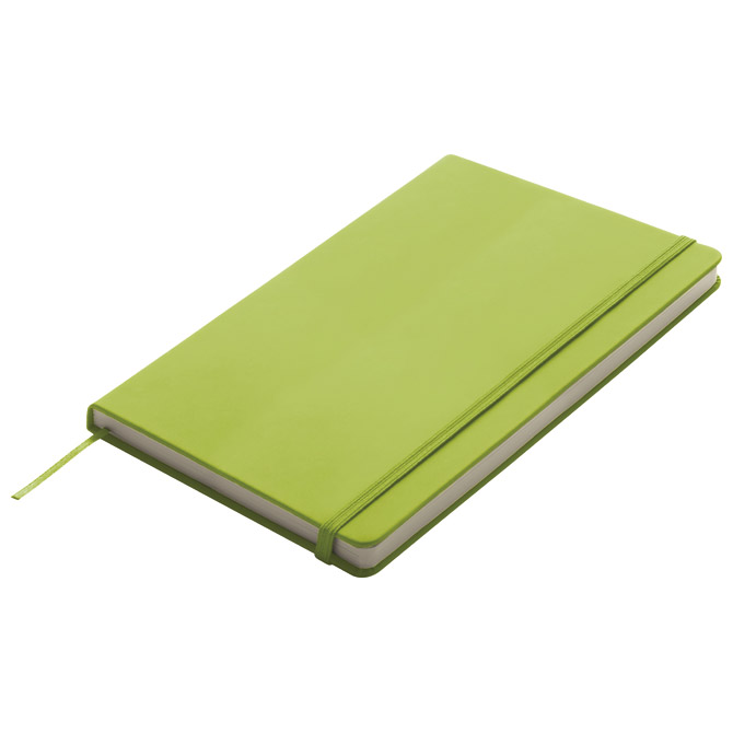 Notes 13x21 cm čisti 80L s gumicom Kiel svijetlozeleni Notes 13x21 cm čisti 80L s gumicom Kiel svijetlozeleni