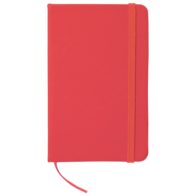 Notes A6 crte 96L šamoa s gumicom crveni Notes A6 crte 96L šamoa s gumicom crveni