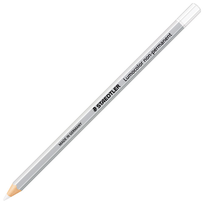Olovka specijalna nepermanentna Omnichrom pk12 Staedtler 108-0 bijela Olovka specijalna nepermanentna Omnichrom pk12 Staedtler 108-0 bijela