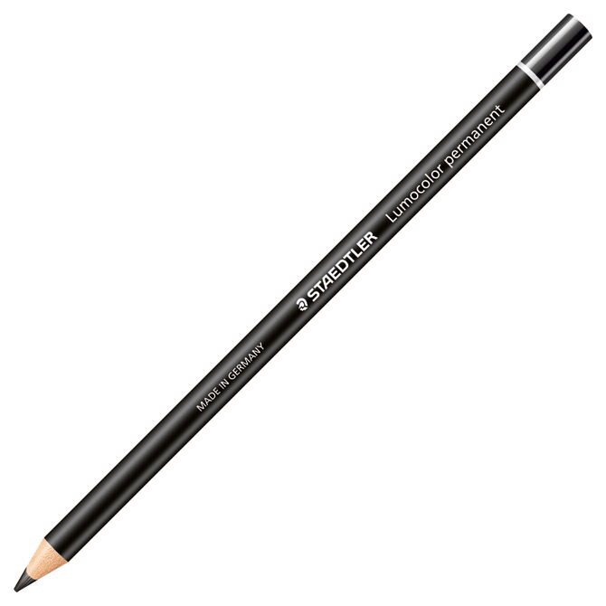 Olovka specijalna permanentna Glasochrom pk12 Staedtler 108 20-9 crna Olovka specijalna permanentna Glasochrom pk12 Staedtler 108 20-9 crna