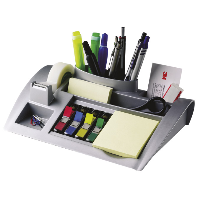 Organizer stolni Post-it C50 3M.srebrni Organizer stolni Post-it C50 3M.srebrni