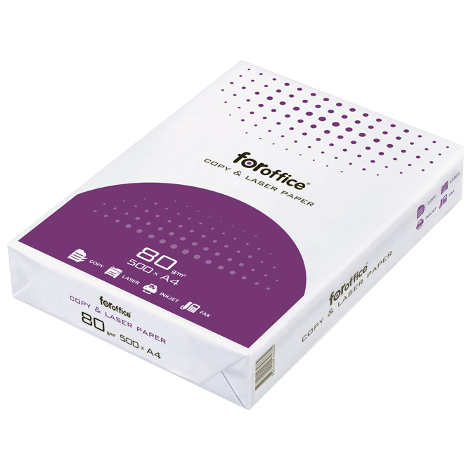 Papir ILK Copy Deluxe A4 80g pk500 FORoffice Papir ILK Copy Deluxe A4 80g pk500 FORoffice
