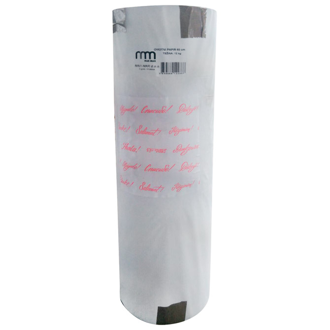 Papir omotni Sulfitni 55g rola 90cm/18kg Mar-Mar Papir omotni Sulfitni 55g rola 90cm/18kg Mar-Mar