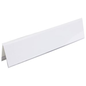Pločica stolna za natpis pvc 25x6 cm Fornax