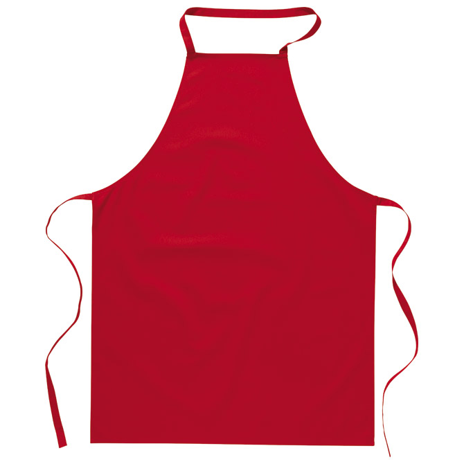 Pregača za kuhanje pamučna 65x90 cm crvena Pregača za kuhanje pamučna 65x90 cm crvena