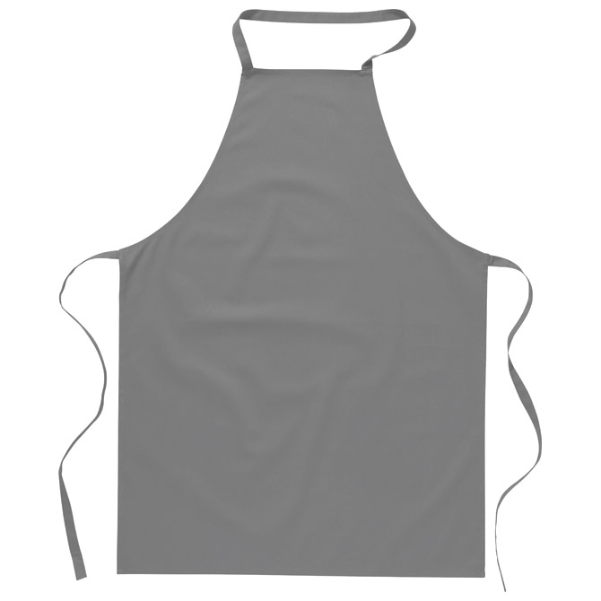 Pregača za kuhanje pamučna 65x90 cm siva Pregača za kuhanje pamučna 65x90 cm siva
