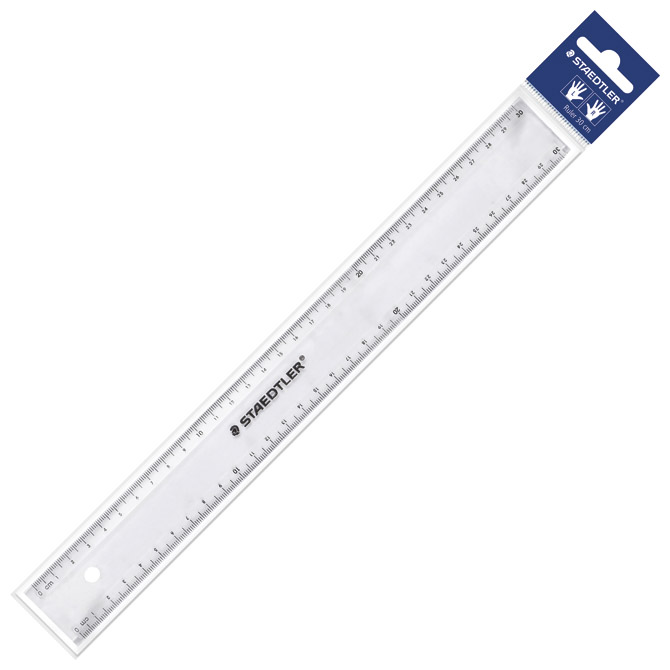 Ravnalo pvc 30cm Staedtler 562 300 PB Ravnalo pvc 30cm Staedtler 562 300 PB