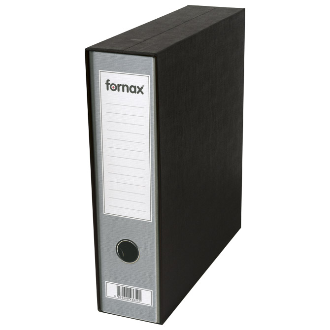 Registrator A4 široki u kutiji Prestige Fornax 402339 (13466) metalik srebrni Registrator A4 široki u kutiji Prestige Fornax 402339 (13466) metalik srebrni