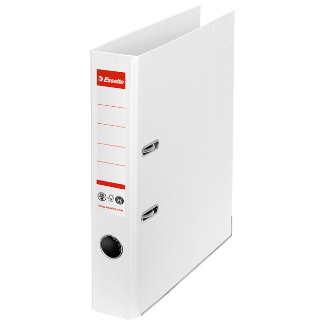Registrator A4 uski samostojeći CO2 neutral Vivida Esselte 627577 bijeli Registrator A4 uski samostojeći CO2 neutral Vivida Esselte 627577 bijeli