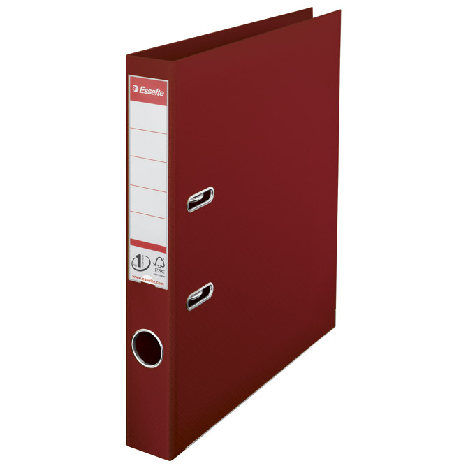 Registrator A4 uski samostojeći Esselte 811520 bordo Registrator A4 uski samostojeći Esselte 811520 bordo