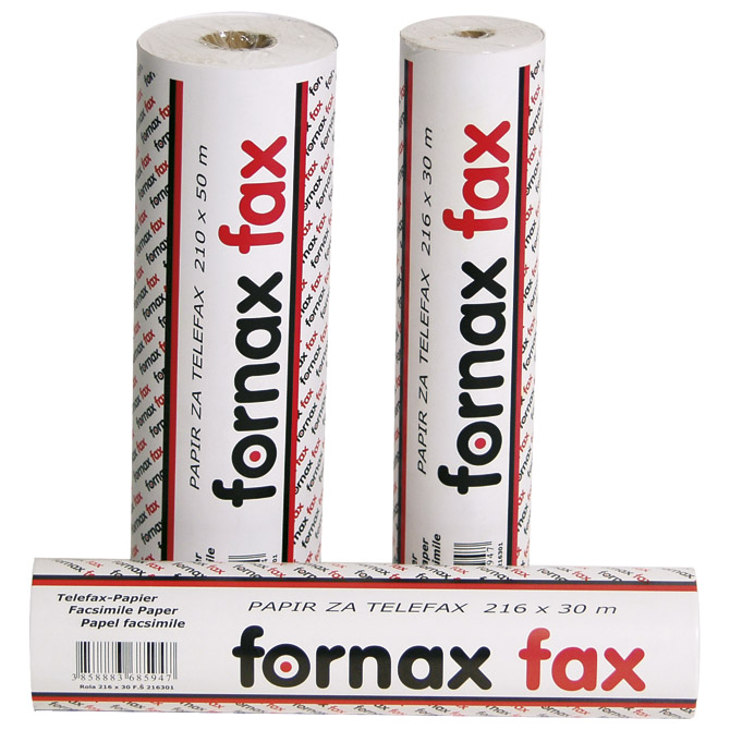 Rola telefax 210mmx12mmx 30m Fornax Rola telefax 210mmx12mmx 30m Fornax