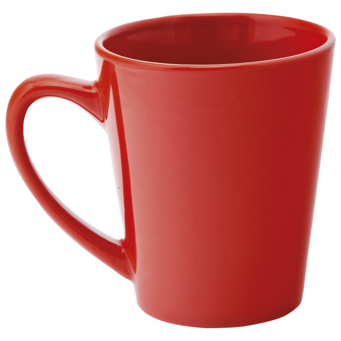 Šalica 350ml keramička crvena Šalica 350ml keramička crvena
