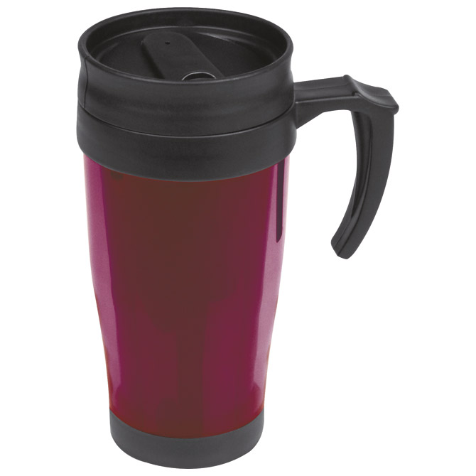 Šalica termo 400ml pvc Fort Worth metalik crvena Šalica termo 400ml pvc Fort Worth metalik crvena