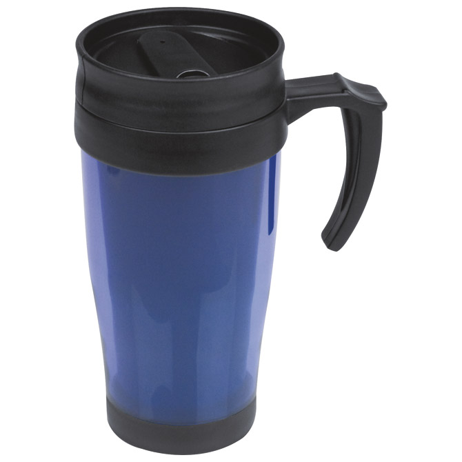 Šalica termo 400ml pvc Fort Worth metalik plava Šalica termo 400ml pvc Fort Worth metalik plava