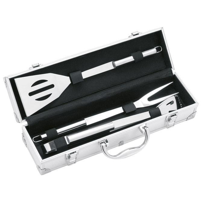 Set za roštilj u aluminijskom kovčegu Set za roštilj u aluminijskom kovčegu