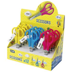 Škare školske 13 cm oble (display) Educa