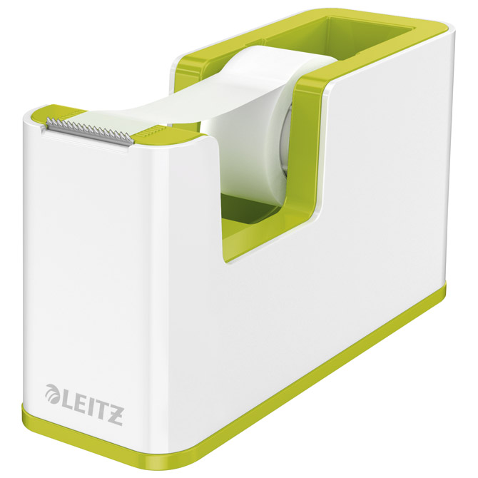 Stalak s trakom ljepljivom Wow Leitz 53641054 bijeli/zeleni Stalak s trakom ljepljivom Wow Leitz 53641054 bijeli/zeleni